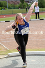 Senior womens shot putt, 2021 Northern Senior and Under-20s Champs., Leigh. Photo: David T. Hewitson/Sports for All Pics